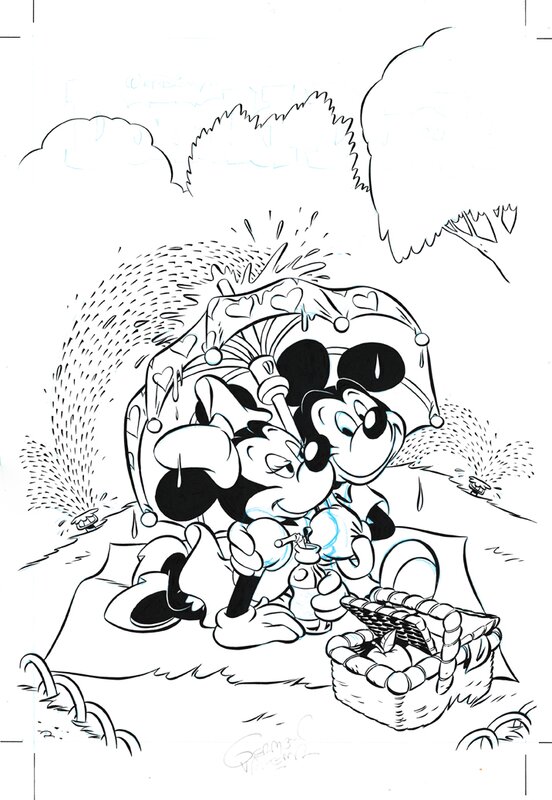 Gerben Valkema | 2008 | Mickey Mouse cover - Original Cover