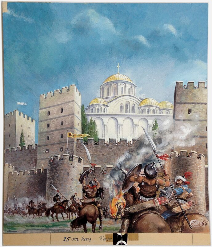 Hans Kresse, Byzantium  - Van Dishoeck - Original Cover