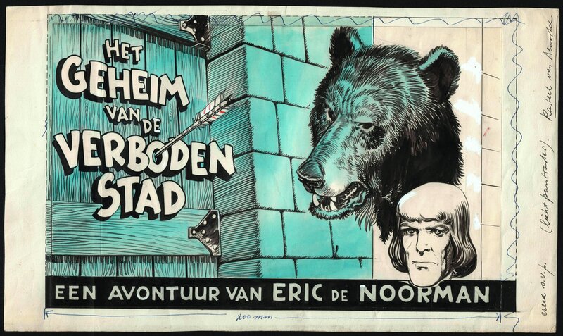 Hans Kresse, V25 Eric de Noorman V25 Het Geheim van de verboden Stad - Original Cover