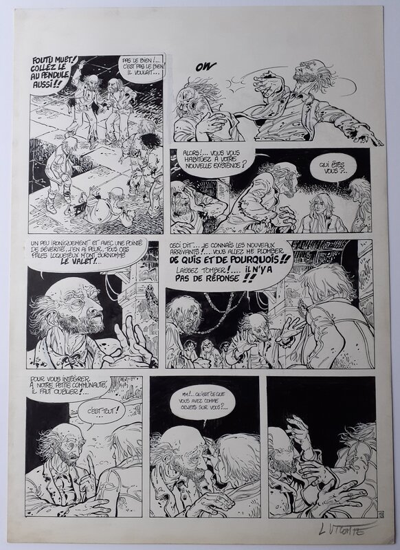 Laurent Vicomte, Makyo, Balade au bout du monde - tome 1 (page 19) - Planche originale