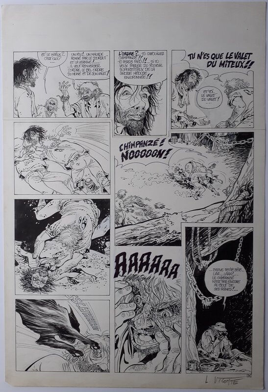 Laurent Vicomte, Makyo, Balade au bout du monde - tome 1 (page 37) - Planche originale