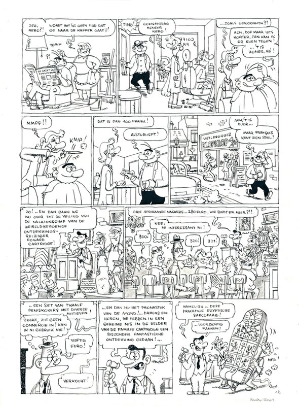 Cromheecke, Luc | Nero De Toet van Tut - Comic Strip