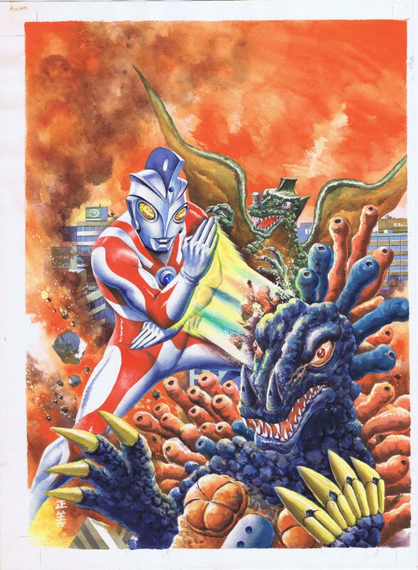 Urutoman A painted art by Masami Watanabe - Illustration originale