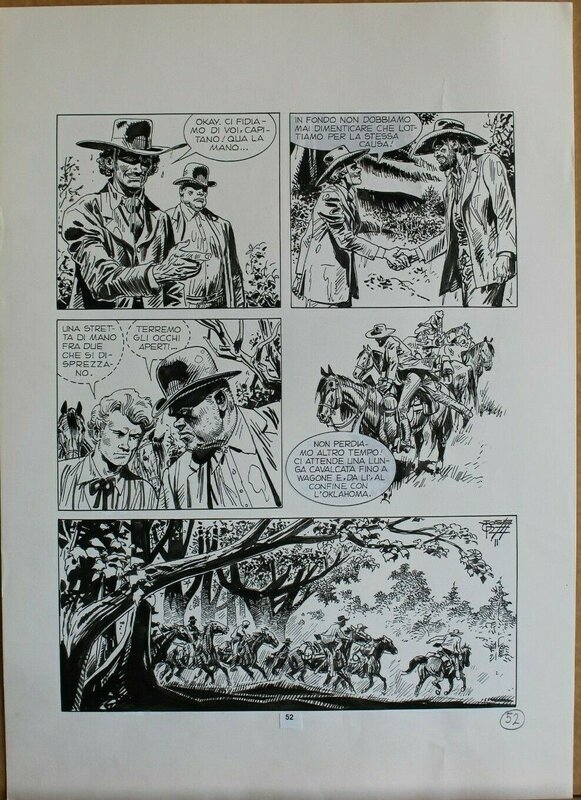 José Ortiz, antonio segura, Tex : L’or du Sud Pl 52 - Comic Strip