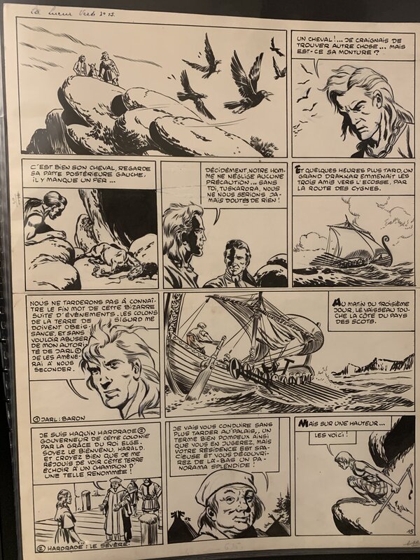 Funcken - Harald le Viking - Planche originale