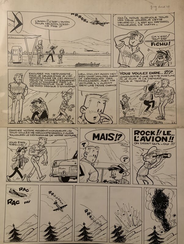 Greg - Rock derby - Comic Strip