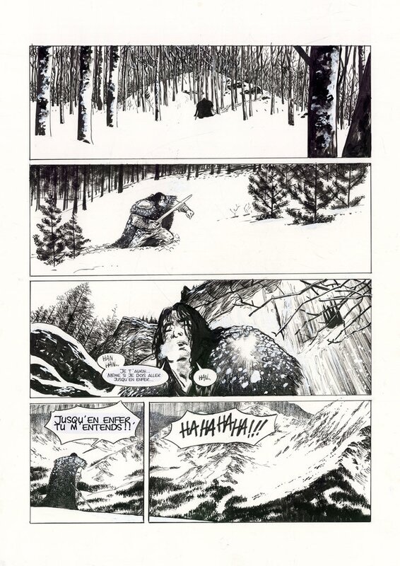 Robin Recht, Conan le Cimmérien - La Fille du Géant du Gel Pg.27 - Comic Strip