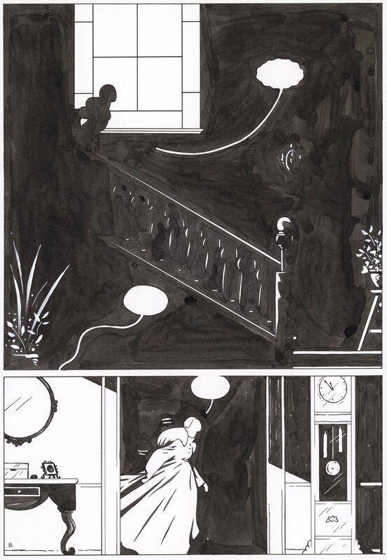 For sale - Borja Gonzalez, The black Holes Pg.97 - Comic Strip