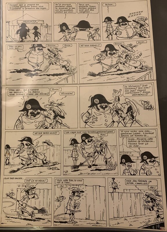 Bobosse par Marcel Remacle - Planche originale