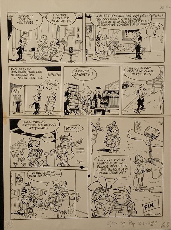 Attanasio - spaghetti - Comic Strip