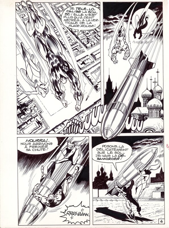 Jean-Yves Mitton - Mikros - MUSTANG 64 Page 6 - Comic Strip