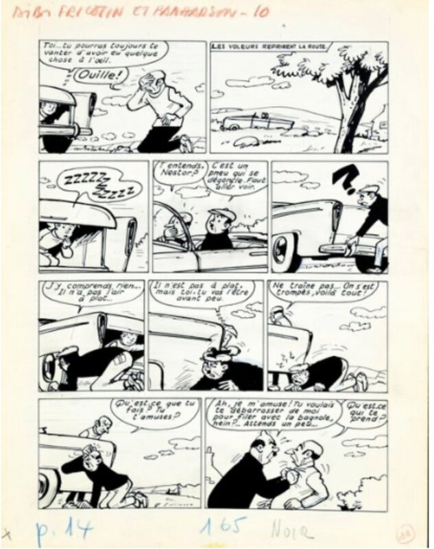 Lacroix - bibi fricotin et panharson - Comic Strip