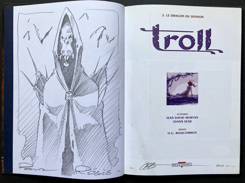 Troll tome 2 par Olivier Boiscommun - Dédicace