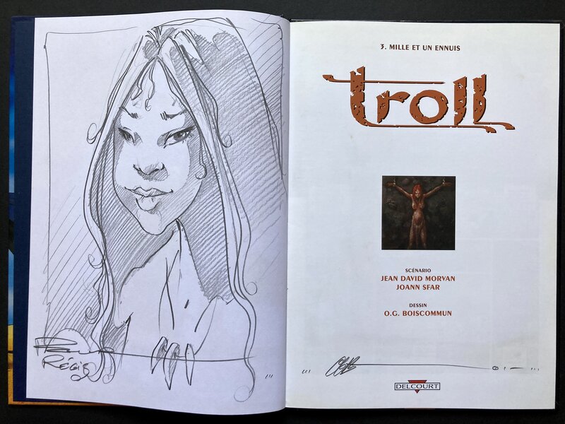 Troll tome 3 par Olivier Boiscommun - Dédicace