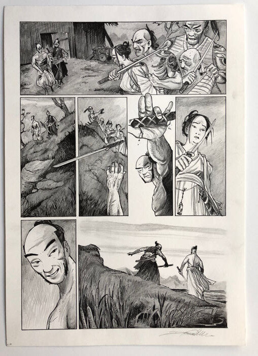 Madam Samurai #1 par David Hitchcock - Planche originale