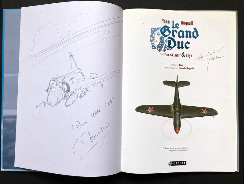 Le Grand duc tome 3 by Romain Hugault, Yann - Sketch