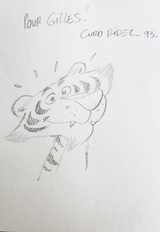 Tigre 1993 by Curd Ridel - Sketch