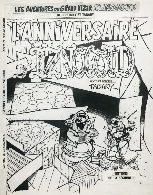 Iznogoud T19 by Jean Tabary, René Goscinny - Original Cover