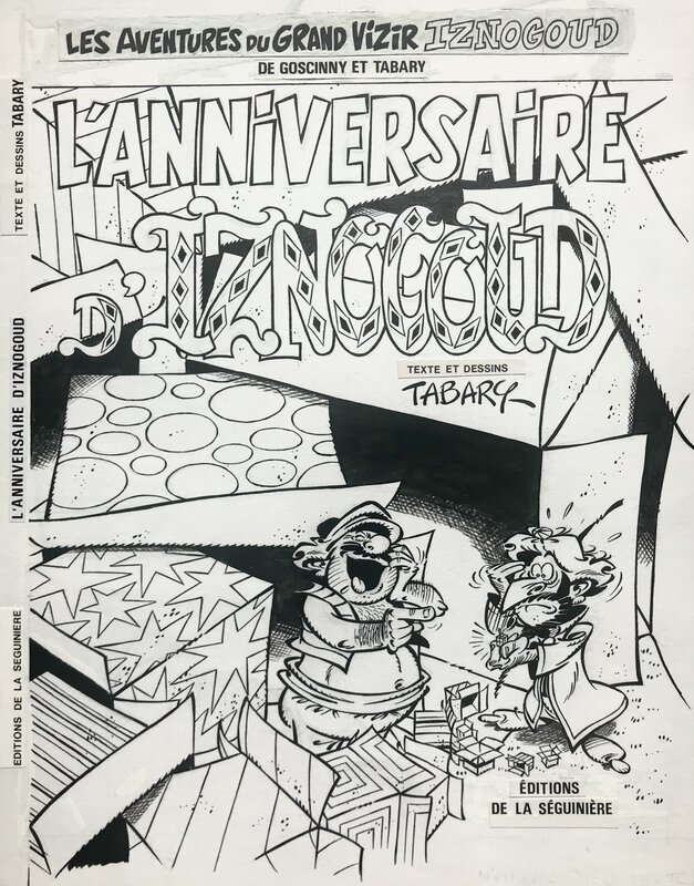 Iznogoud T19 par Jean Tabary, René Goscinny - Couverture originale