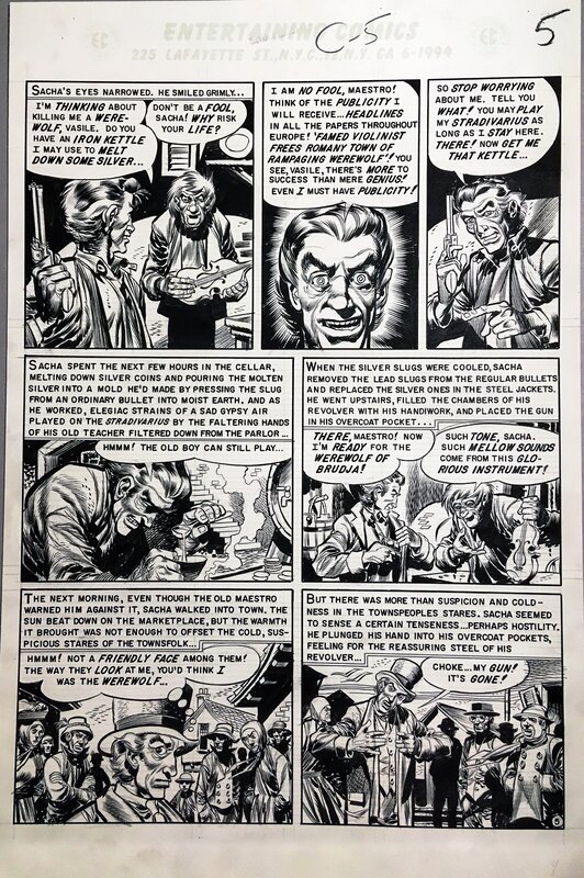 Jack Davis, Tales from the Crypt #42 - Planche originale
