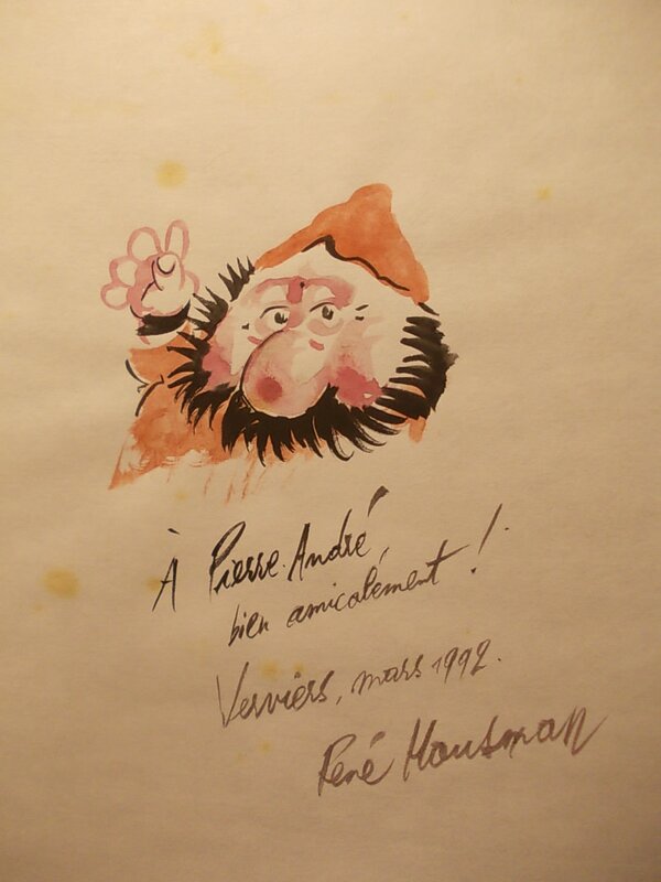 René Hausman, Pierre Dubois, Hausthar, « Laïyna », 1992. - Sketch