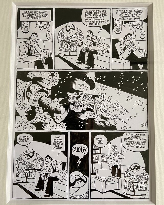 Brüno, Inner City Blues page 132 - Planche originale