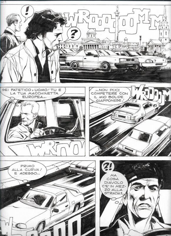 Corrado Roi, Dylan Dog n°102 - Fratelli di un altro tempo planche 31 (Bonelli) - Comic Strip