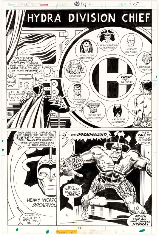 Bob Brown - Daredevil #121 Pg 9 - Comic Strip