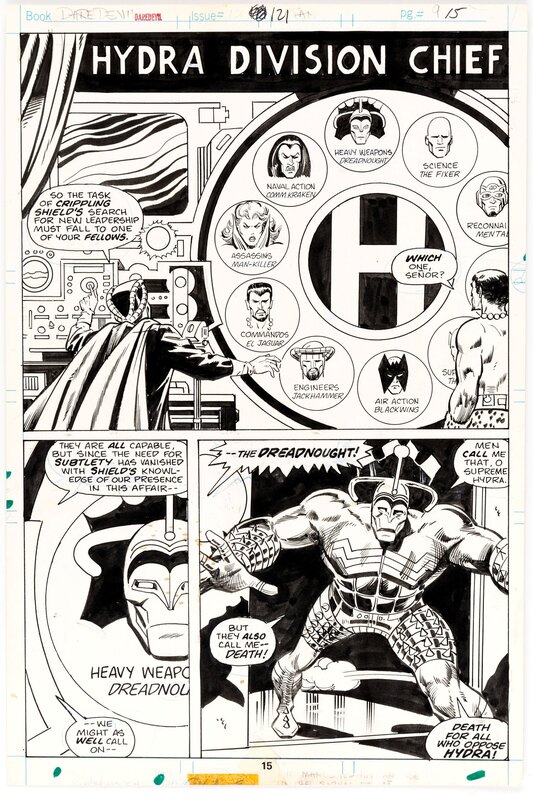 Bob Brown - Daredevil #121 Pg 9 - Planche originale