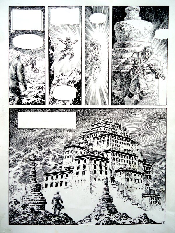 Rakshassas 5 par Enrique Alcatena - Planche originale