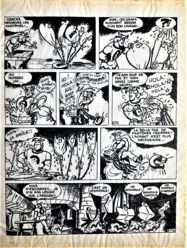 Belloy - l'homme qui avait peur de son ombre pl 14 by Pierre Dupuis, Albert Uderzo - Comic Strip