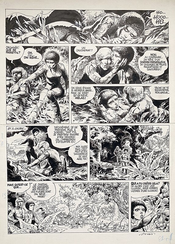 Hans by Kas, André Paul Duchateau - Comic Strip