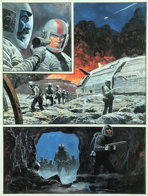 Don Lawrence, Storm 06 - Het geheim van de Nitronstralen - Pagina 11 - Planche originale