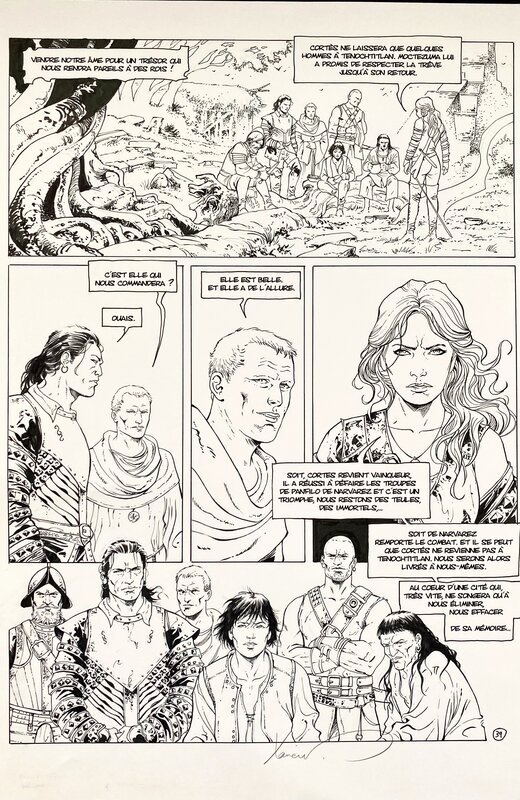 Conquistador by Philippe Xavier, Jean Dufaux - Comic Strip