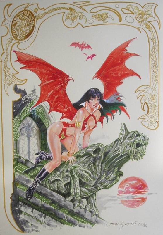 Vampirella by Esteban Maroto - Original Illustration