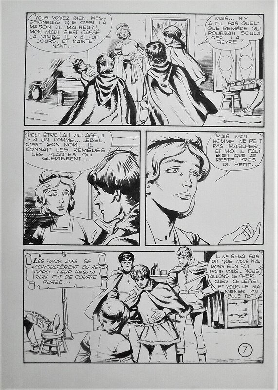 Daniel Martin, Chevalier Bayard n° 16 pl 7 - Comic Strip