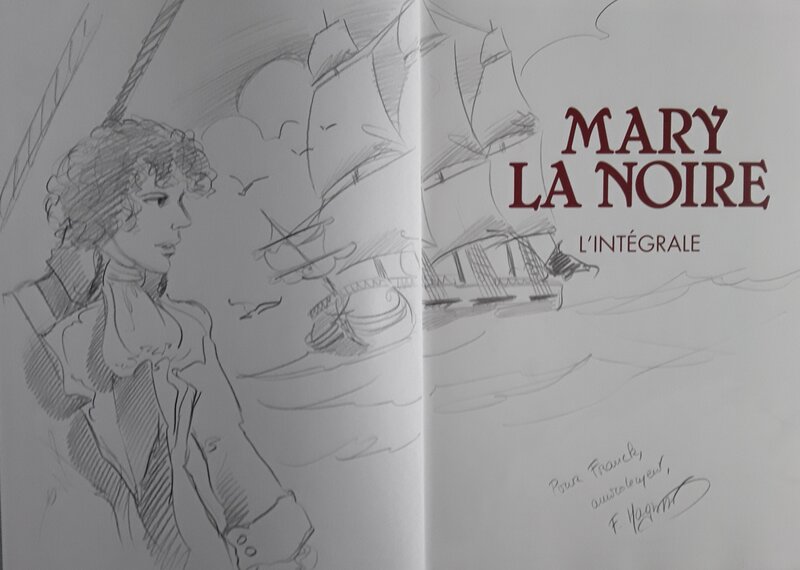 Mary la noire by Florence Magnin - Sketch