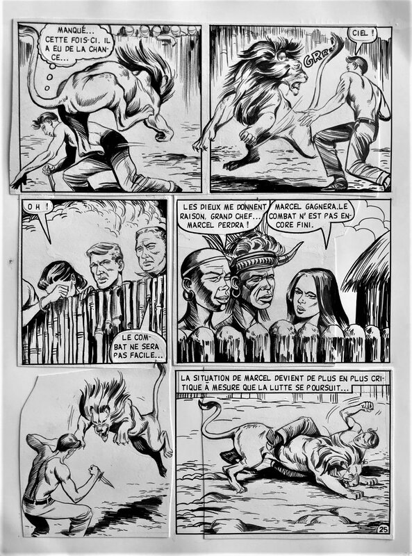 Geo Mattei, Simba guerrier Tanga pl 25 - Comic Strip
