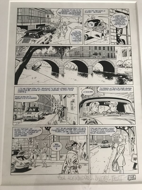 Simon Van Liemt, Ric Hochet : Tome 3 , planche 38 - Comic Strip