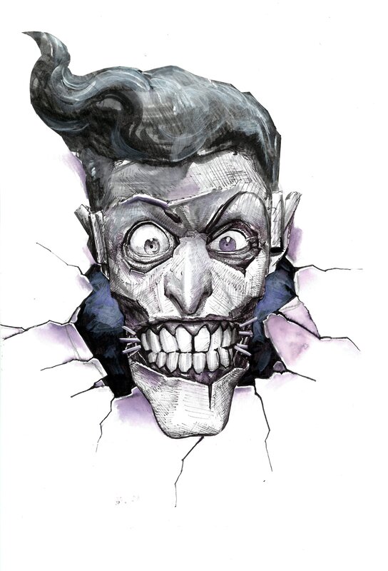 Joker par Gedeon - Illustration originale