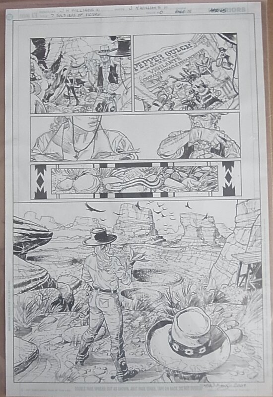 Williams III - 7 soldiers of victory #0 pl 15 - Planche originale
