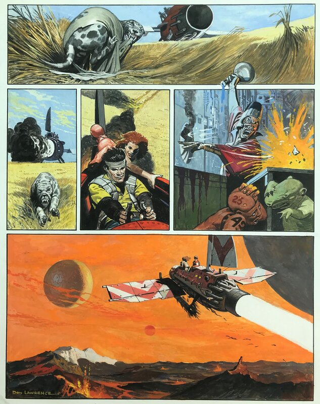 Don Lawrence, Storm 14 - De honden van Marduk - Planche originale