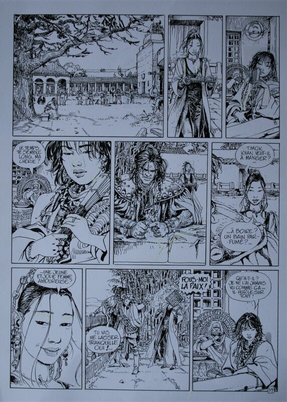 Poupée d'Ivoire by Michel Faure - Comic Strip