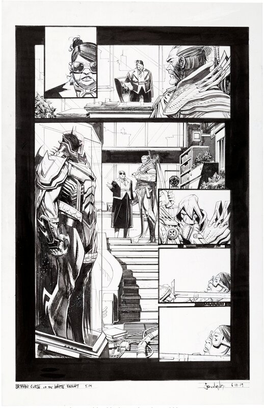 Sean Murphy, Batman: Curse of the White Knight #5 - Pg 14 - Comic Strip