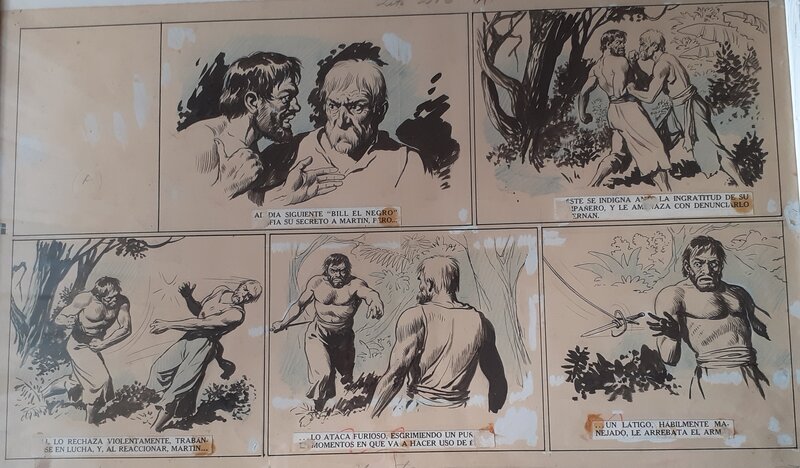 José Luis Salinas, Hernan el Corsario p33 - Comic Strip