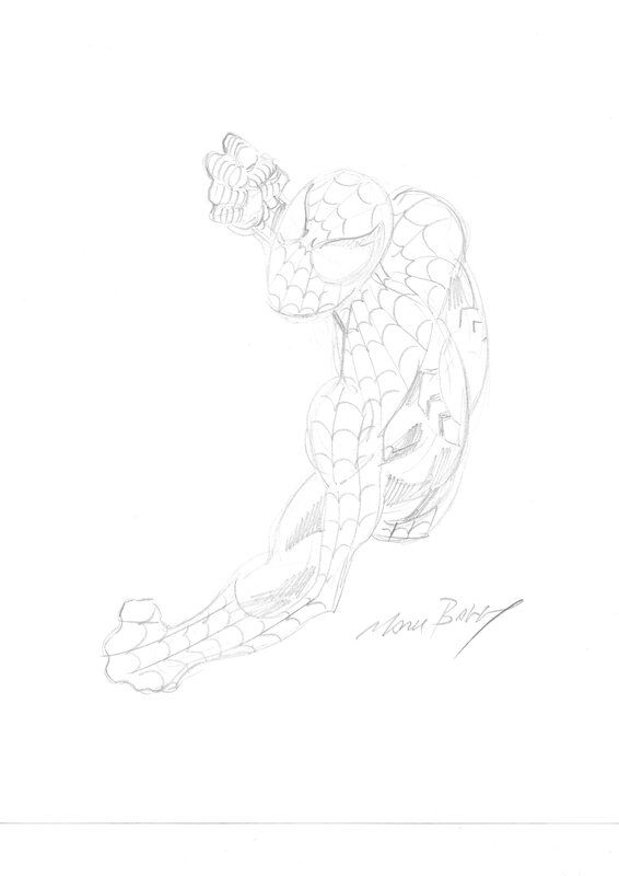 Spider-Man by Mark Bagley - Sketch