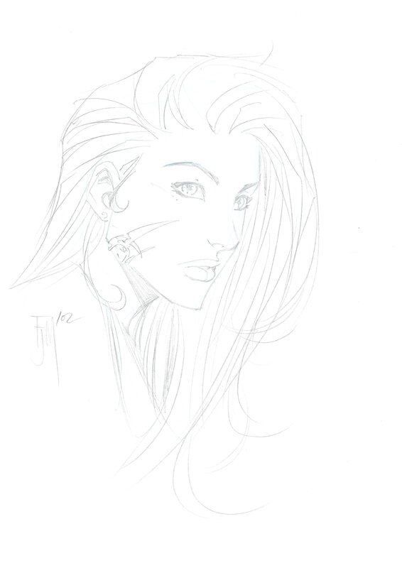 Witchblade par Francis Manapul - Dédicace