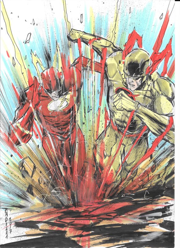 Agustin Padilla, Flash Vs Reverse-Flash - Dédicace