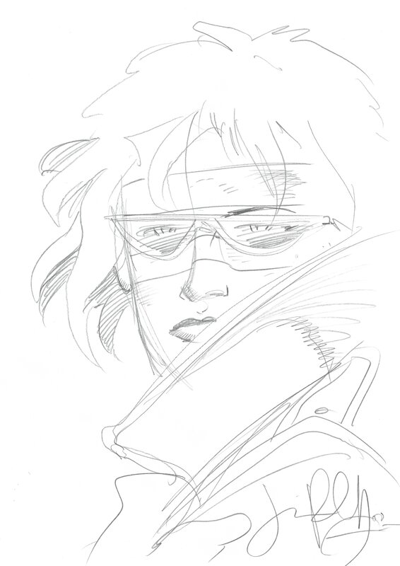 Painkiller Jane by Jimmy Palmiotti - Sketch