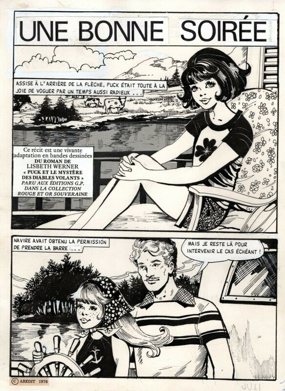 Puck, une bonne soirée - Parution dans le n°125 du magazine Clapotis (Aredit) by Rosa Sola - Comic Strip